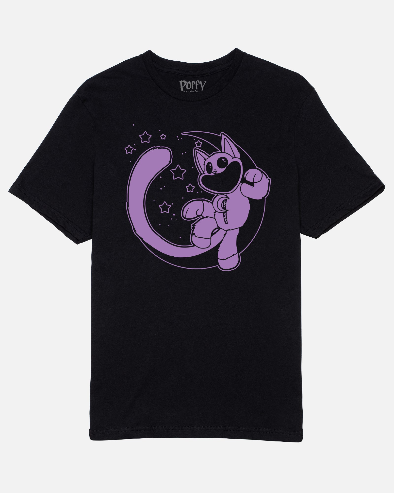 CatNap Moon Black Tee