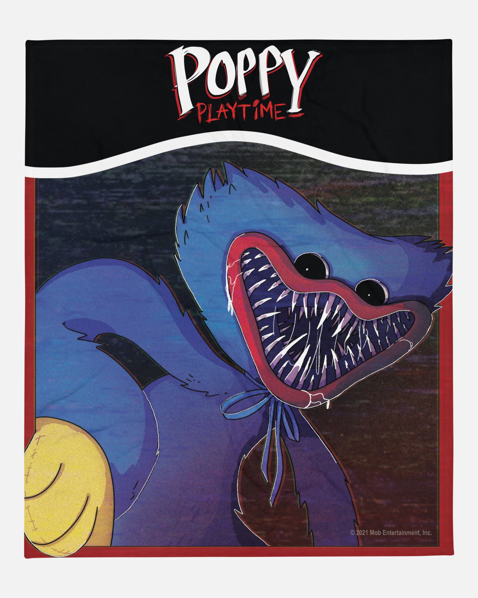 Huggy Wuggy Attack Blanket