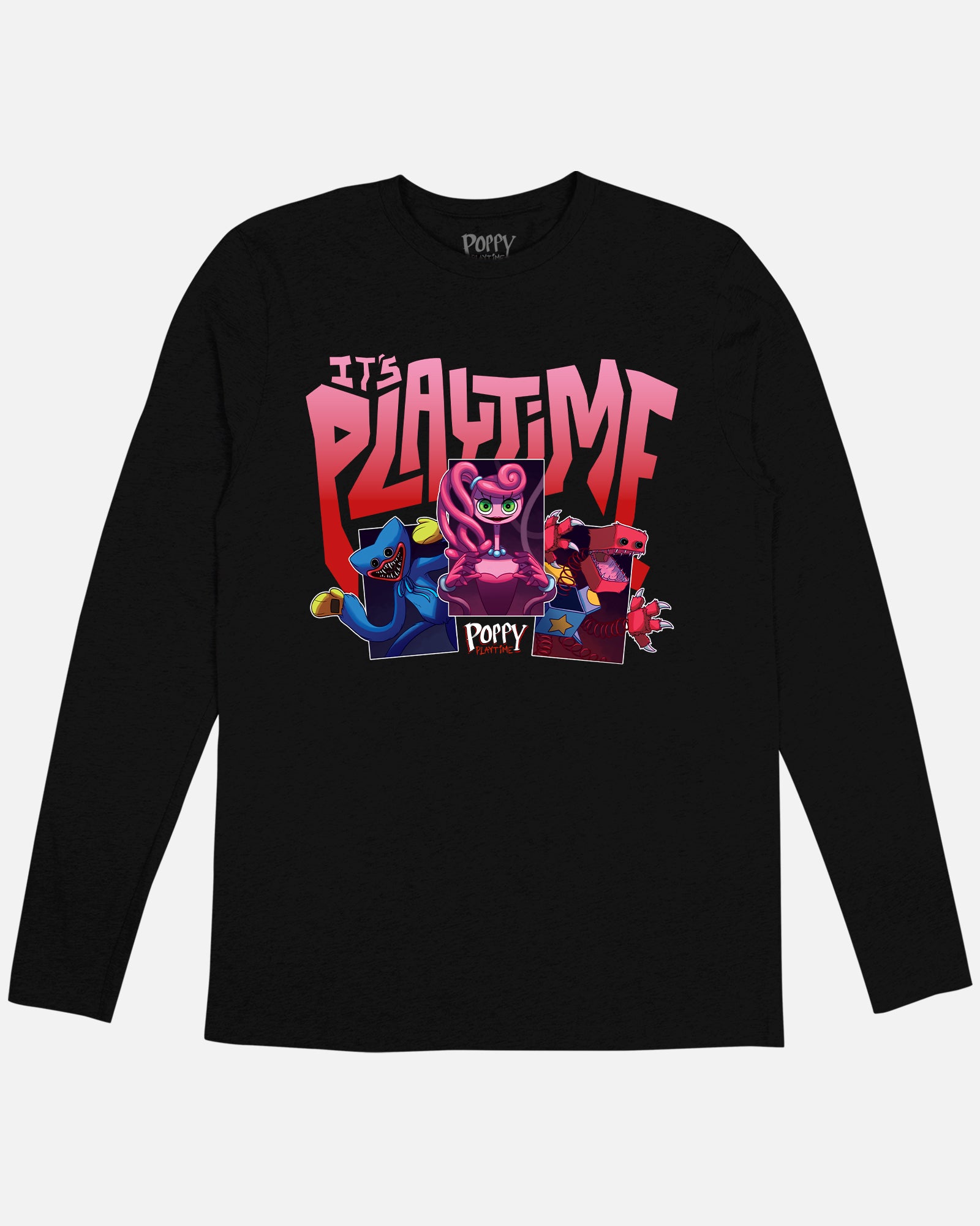 It's Playtime Poppy Gang Long Sleeve Tee