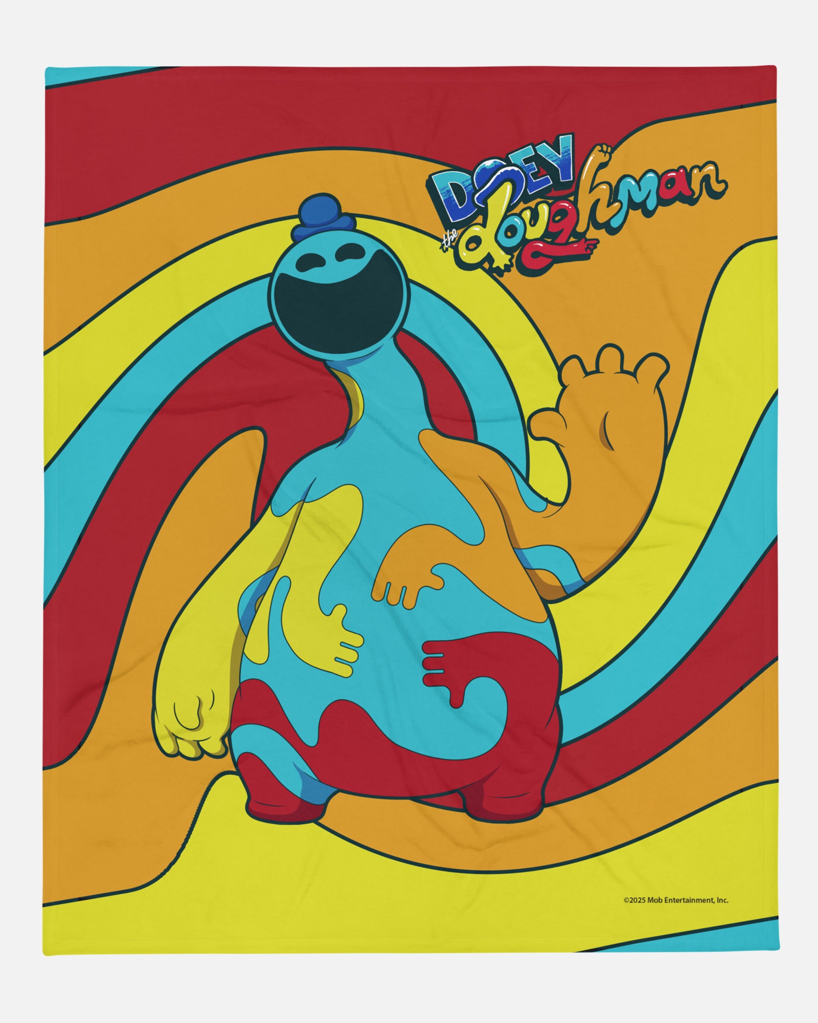 Doey The Doughman Throw Blanket